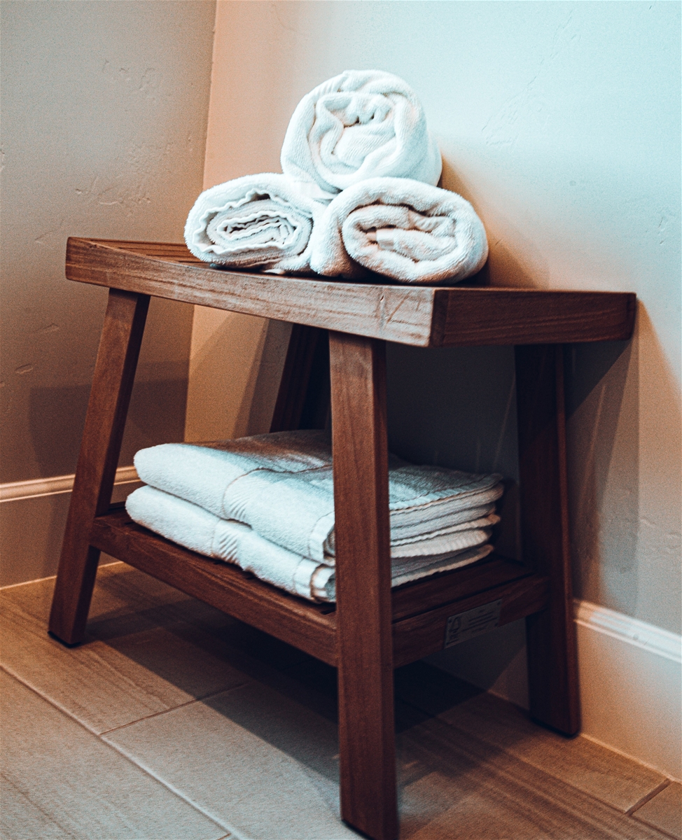 Fresh laundered towels offered by concierge services in Ocean City MD